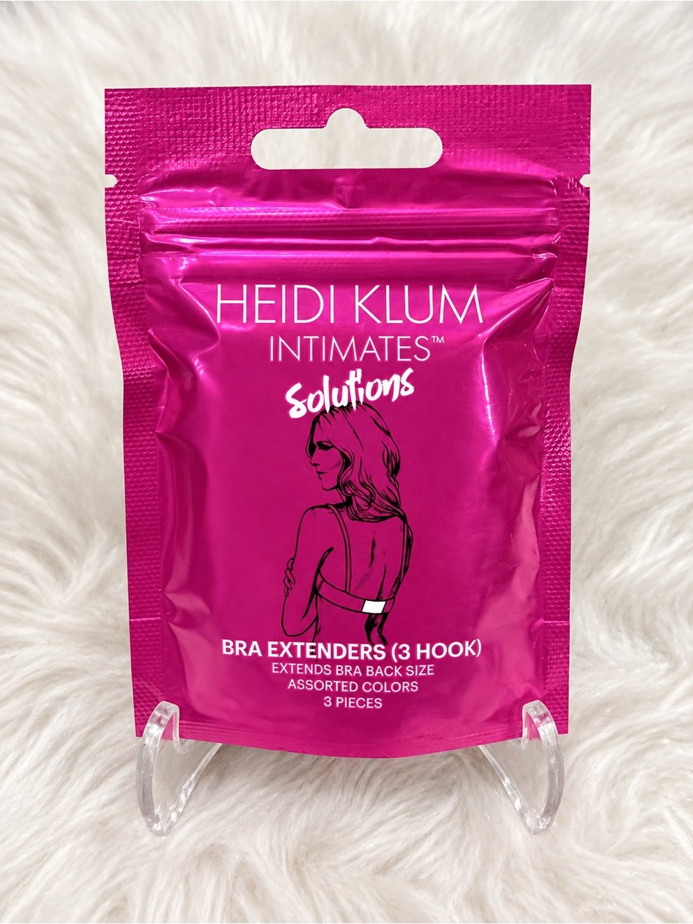 Heidi Klum Intimates Bra Extenders – 3 Hook, 3 Piece Set